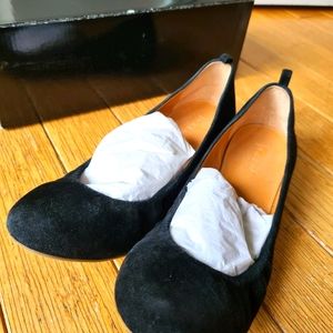 J. Crew Factory Anya Suede Ballet Flats, 8.5